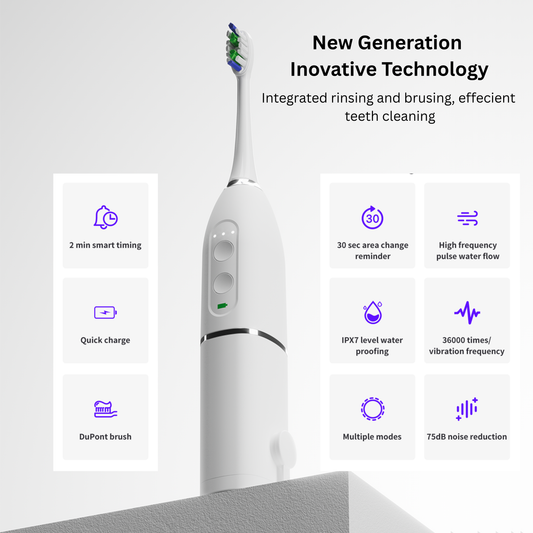 2 in 1 Electric Toothbrush