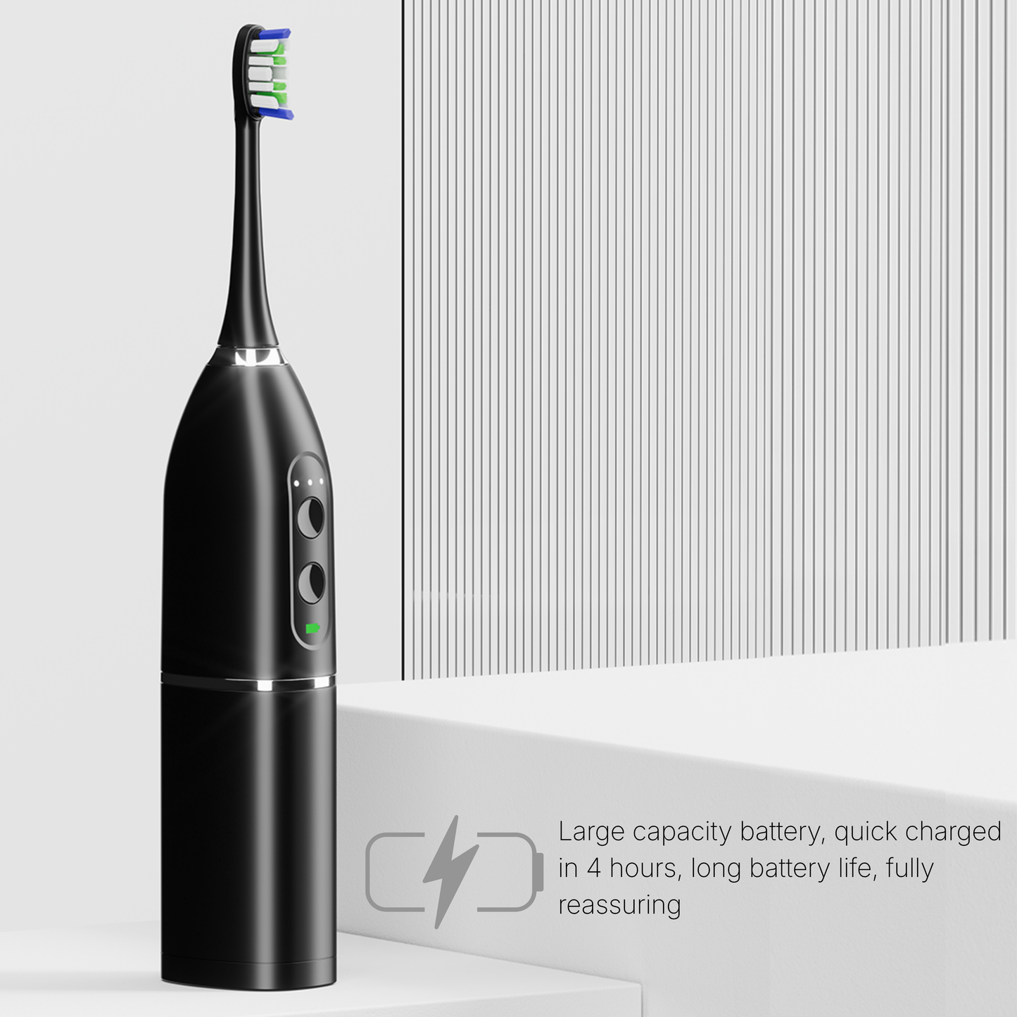 2 in 1 Electric Toothbrush