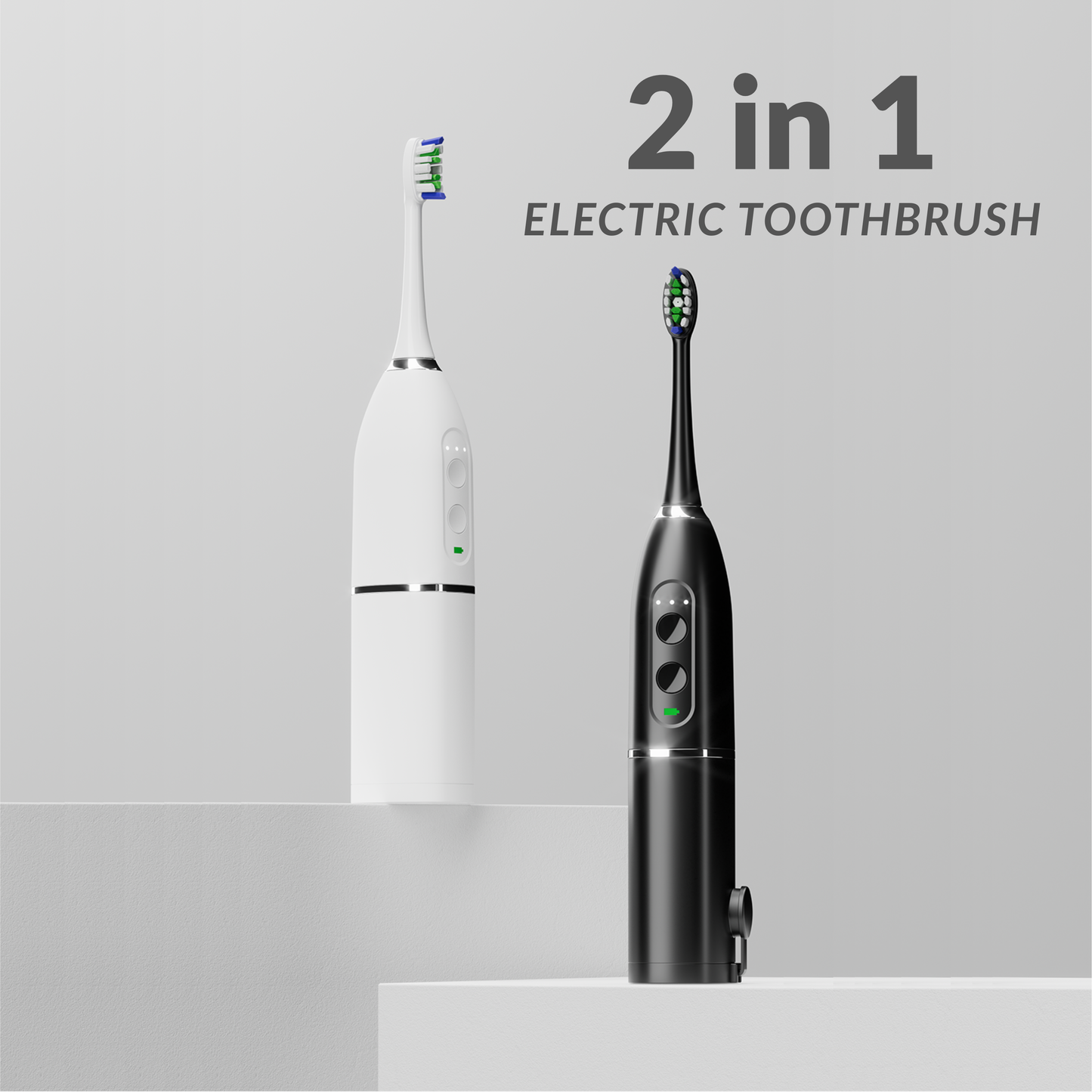 2 in 1 Electric Toothbrush